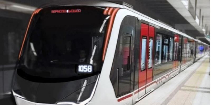 Як у Лондоні. Крюківський завод показав поїзд метро з наскрізними вагонами