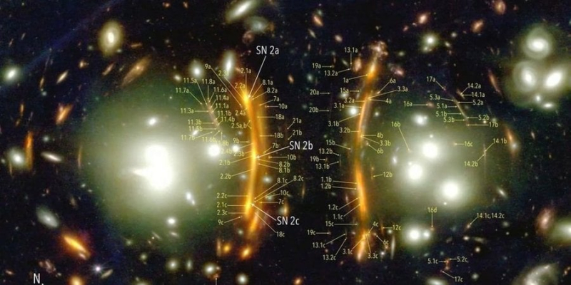 Стародавня наднова на фото телескопа імені Джеймса Вебба допоможе розгадати загадку Всесвіту
